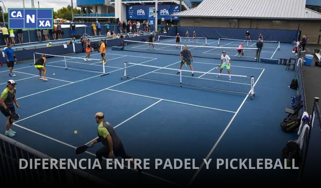 DIFERENCIA ENTRE PADEL Y PICKLEBALL