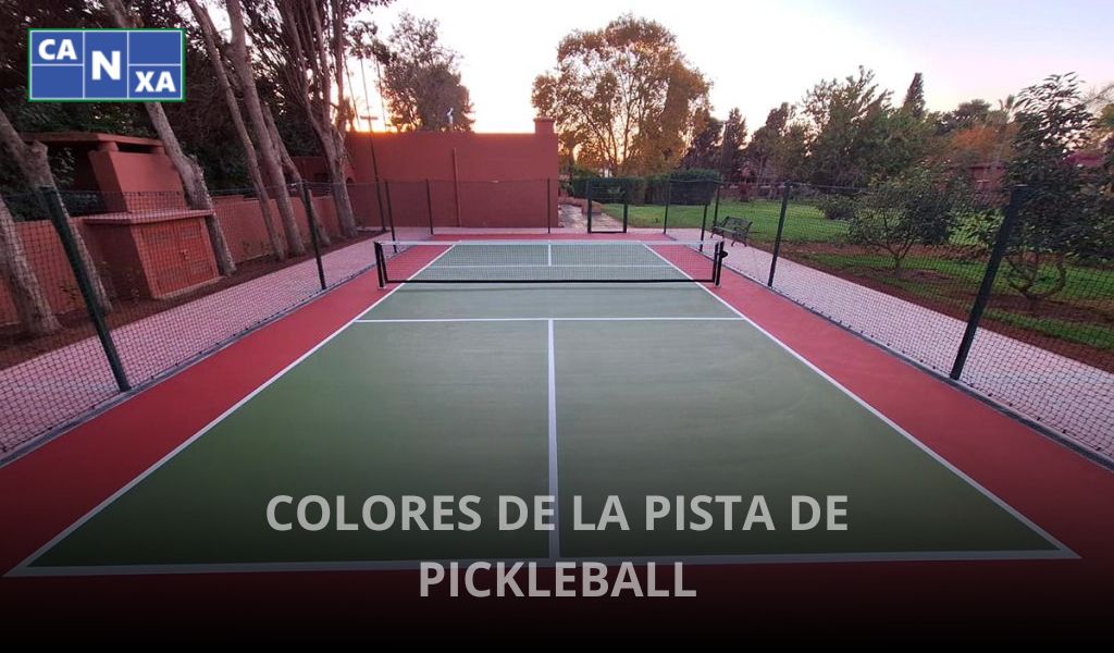 colores pista pickleball