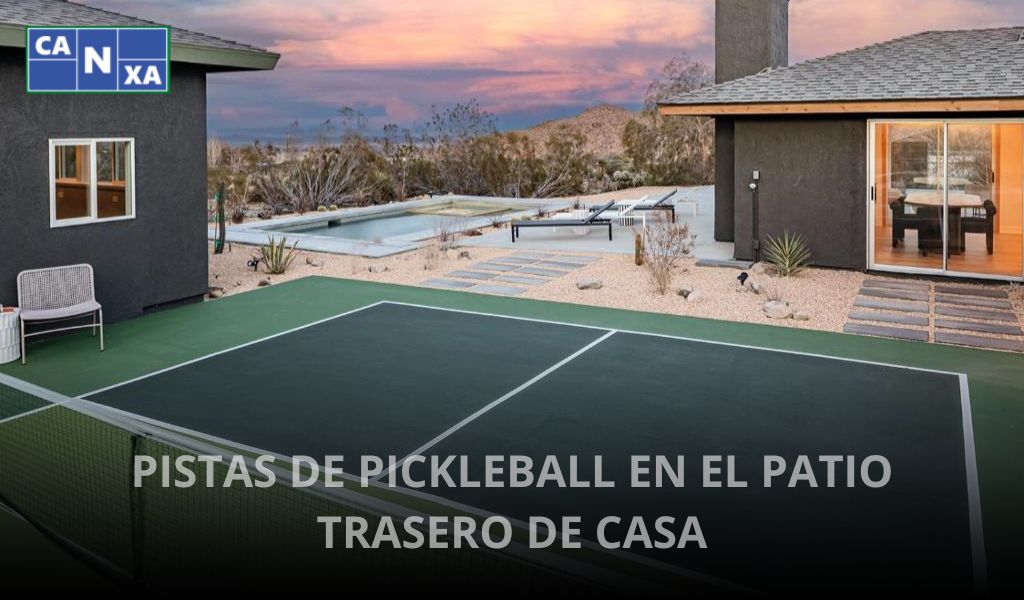 pista pickleball patio trasero casa